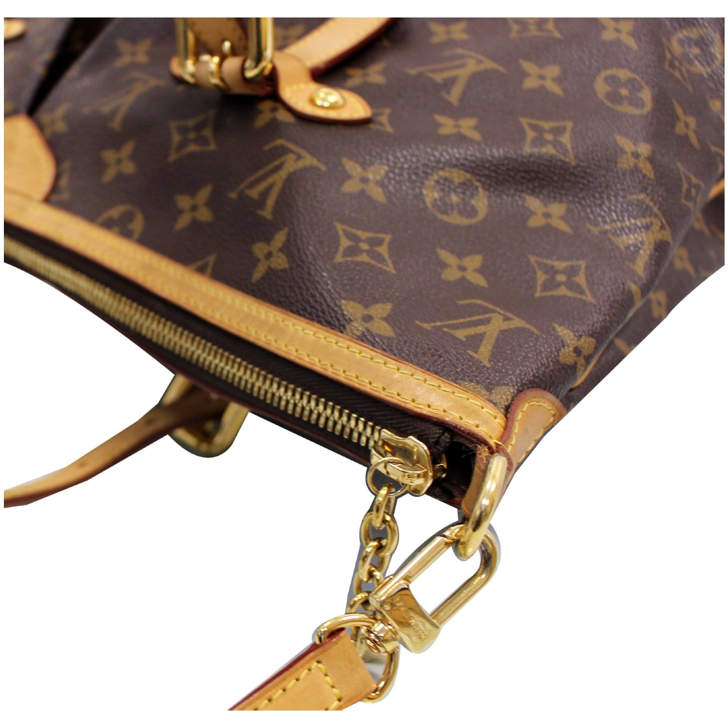 Used Louis Vuitton M40146 Monogram Palermo Brown Canvas GM Tote Bag Ghw  AUTHENTI