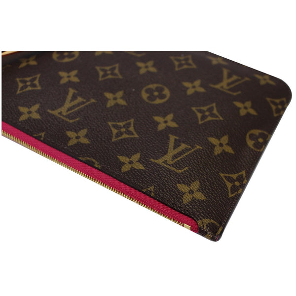 LOUIS VUITTON Pochette Wristlet Pouch Monogram Canvas Neverfull MM/GM-US