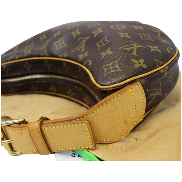 LOUIS VUITTON LV Croissant MM Monogram Canvas Shoulder Bag Brown-US