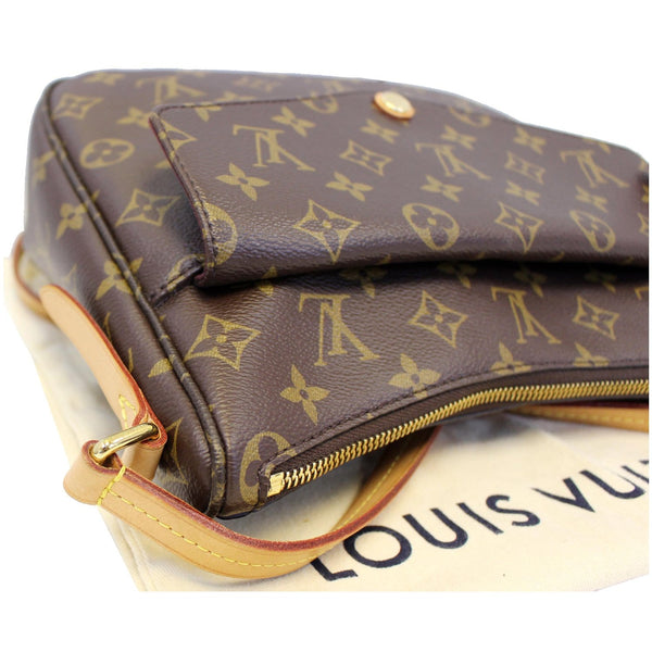 LOUIS VUITTON Mabillon Monogram Canvas Shoulder Crossbody Bag Brown