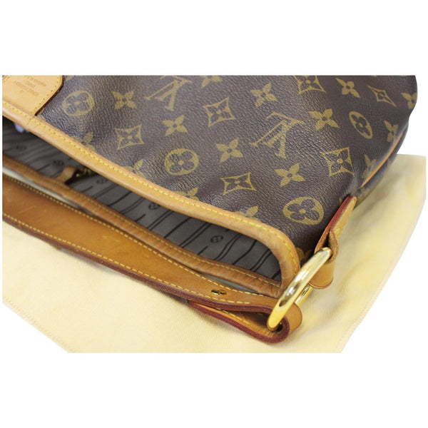 LOUIS VUITTON Delightful PM Monogram Shoulder Hobo Bag Brown