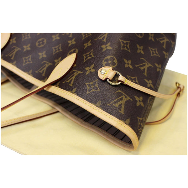LOUIS VUITTON Neverfull MM Monogram Canvas Tote Shoulder Bag Brown-US