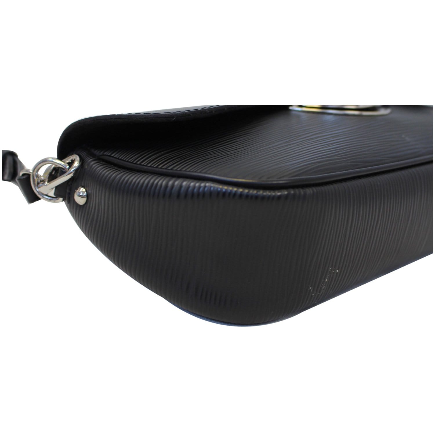Félicie leather clutch bag Louis Vuitton Black in Leather - 37038626