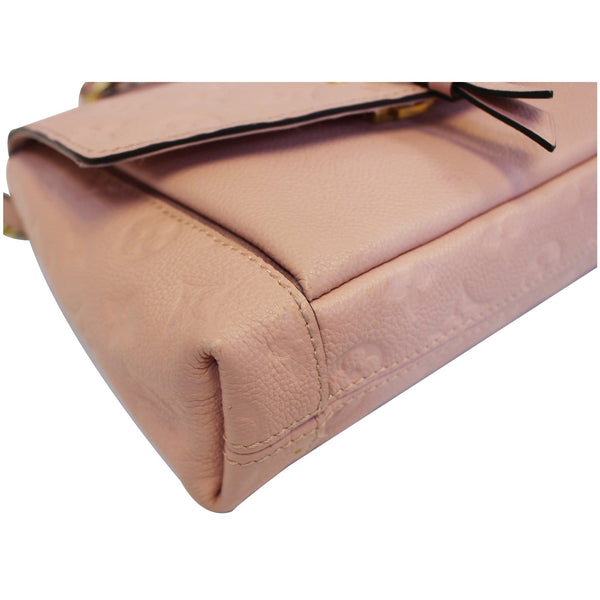 LOUIS VUITTON Blanche BB Empreinte Leather Shoulder Bag Rose Poudre