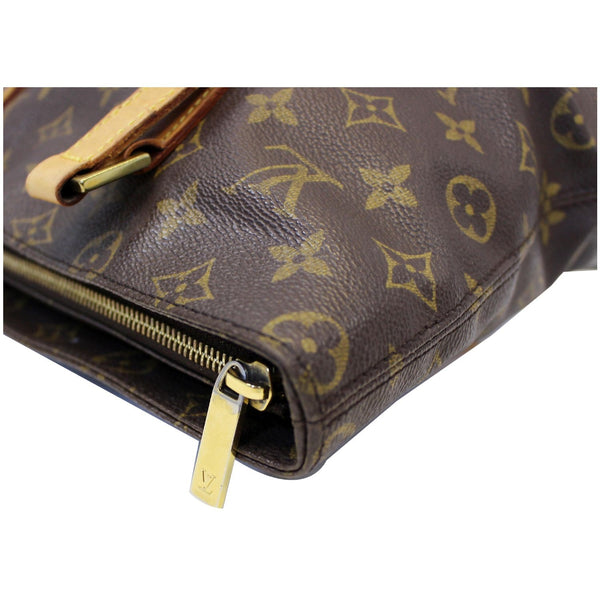 Louis Vuitton Cabas Piano Shoulder Bag | LV Cabas zip side View
