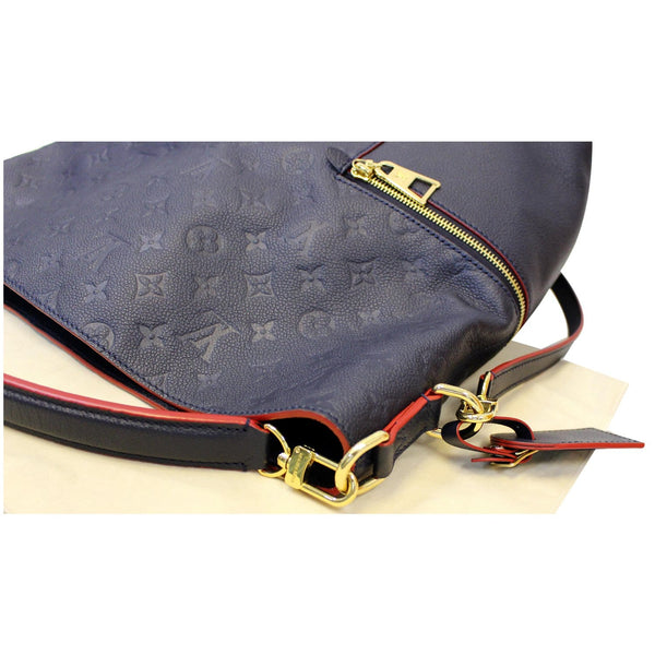 LOUIS VUITTON Melie Empreinte Leather Hobo Shoulder Bag Marine Rouge-US