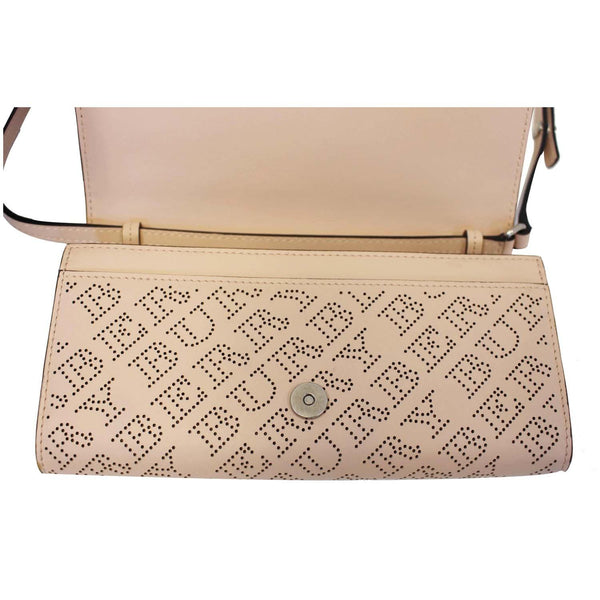 Burberry Crossbody Bag Hampshire Perforated Leather - on sale