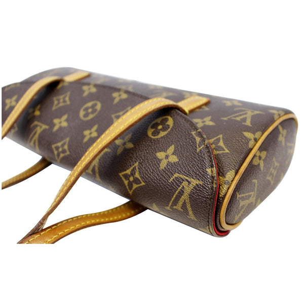 LOUIS VUITTON  Sonatine Monogram Canvas Satchel Bag Brown-US
