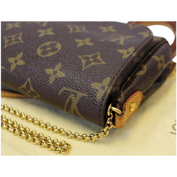 LOUIS VUITTON Favorite PM Monogram Canvas Crossbody Bag Brown-US