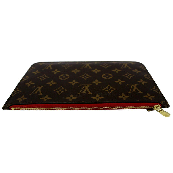 LOUIS VUITTON Pochette Wristlet Pouch Neverfull MM Monogram Canvas-US