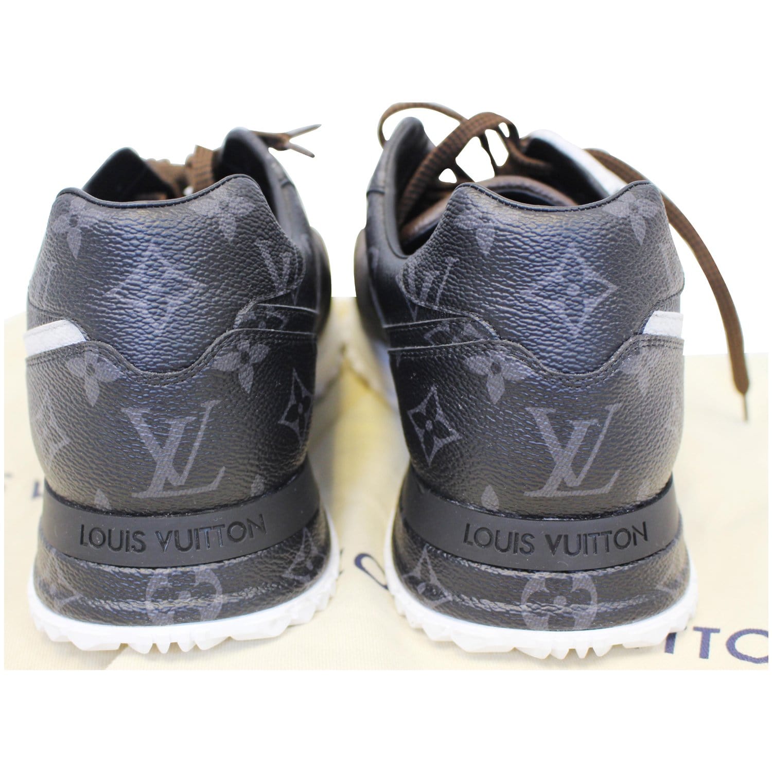 Louis Vuitton Tri-Color Monogram Canvas Run Away Low Top Sneakers