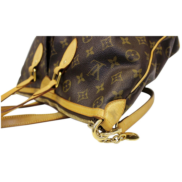 LOUIS VUITTON Palermo PM Monogram Canvas Shoulder Bag Brown-US