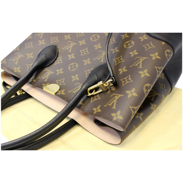 LOUIS VUITTON Flandrin Monogram Canvas Tote Shoulder Bag Brown-US