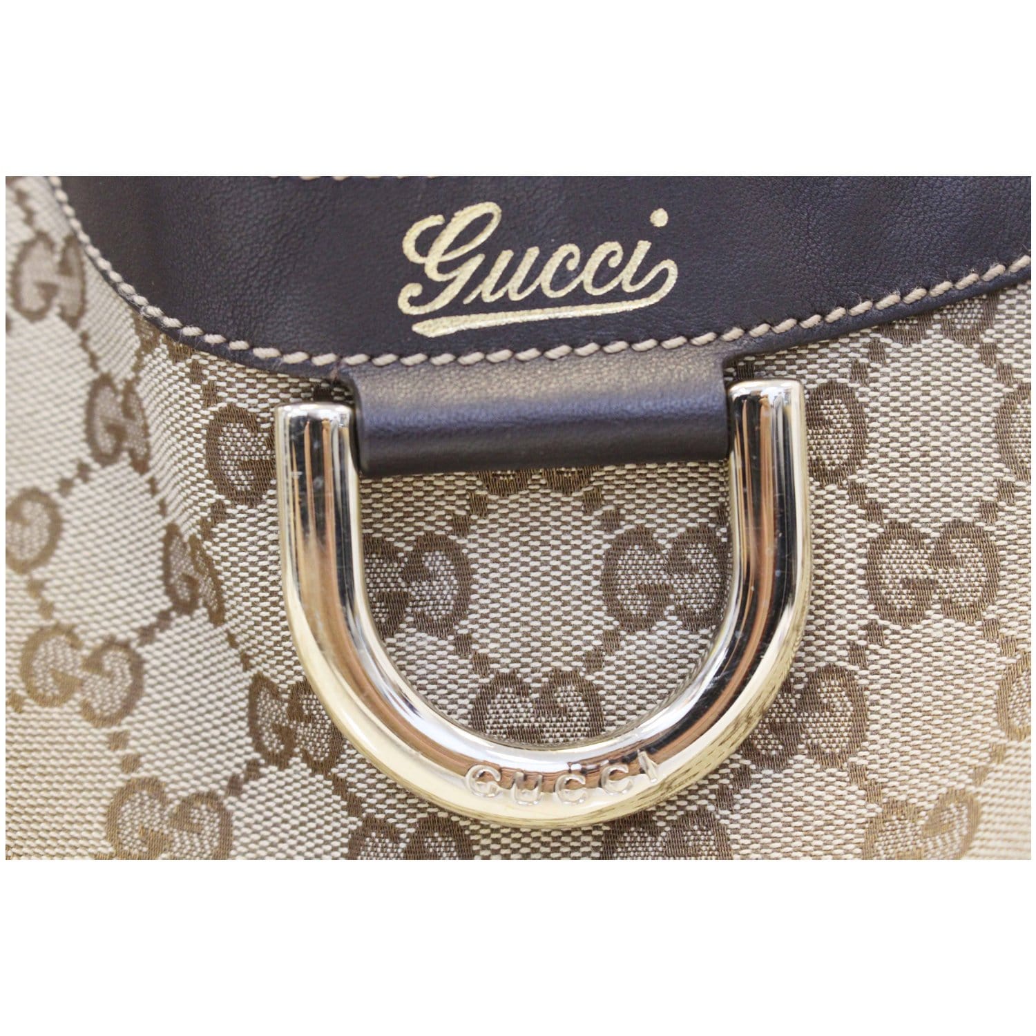Gucci GG Signature Large Abbey D-Ring Hobo - Neutrals Hobos, Handbags -  GUC1358148