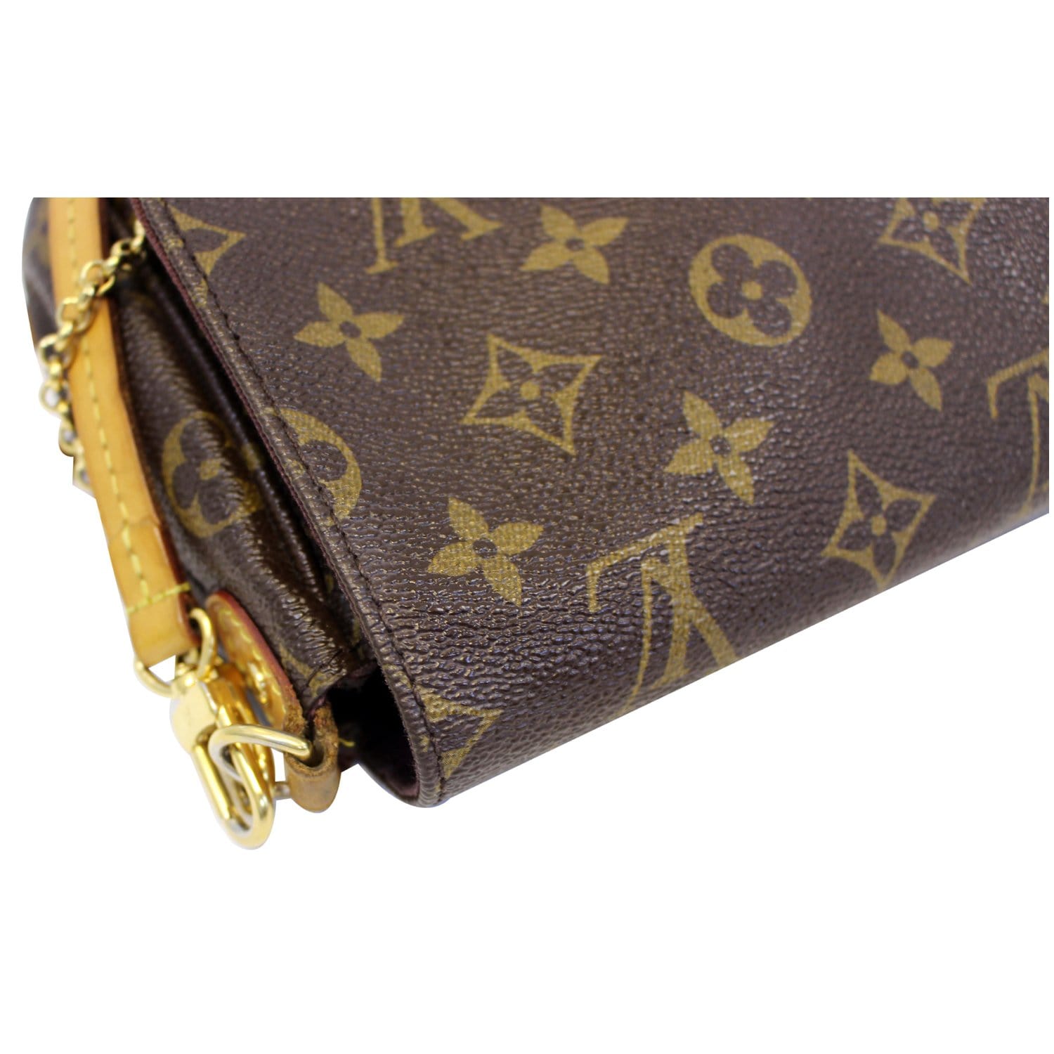 Favorite cloth crossbody bag Louis Vuitton Brown in Cloth - 34034827