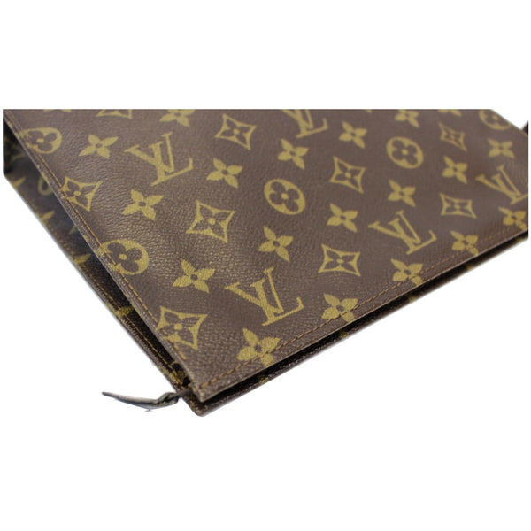 LOUIS VUITTON Toiletry Pouch Monogram Canvas Vintage Brown-US