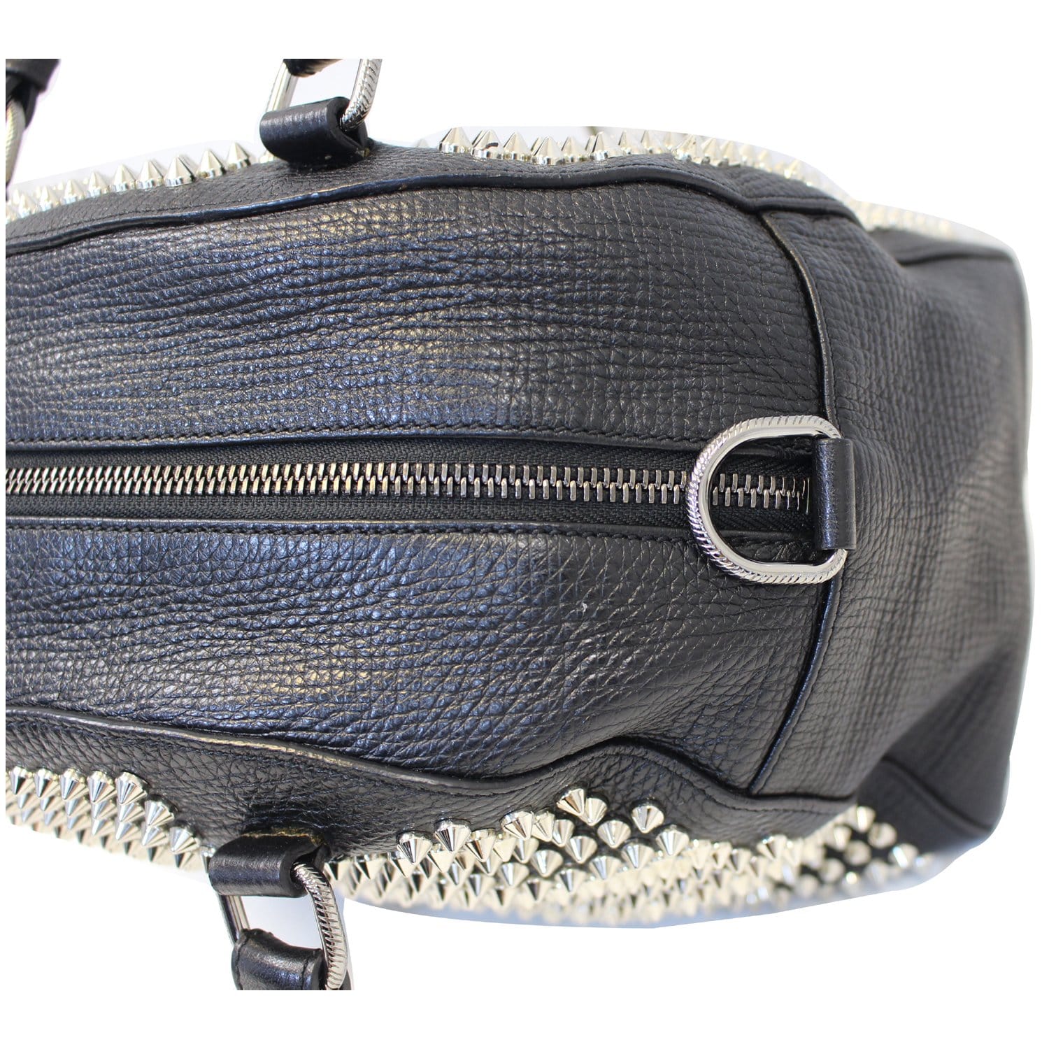 Christian Louboutin Panettone Spike Stud Leather Handbag