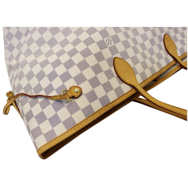 LOUIS VUITTON Neverfull GM Damier Azur Tote Shoulder Bag-US