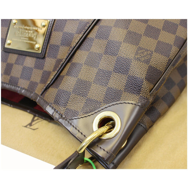 LOUIS VUITTON Galliera PM Damier Ebene Shoulder Bag Brown-US