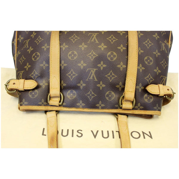 LOUIS VUITTON Batignolles Horizontal Monogram Canvas Shoulder Bag Brown