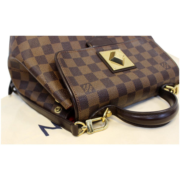 LOUIS VUITTON Bergamo PM Damier Ebene Shoulder Bag Brown
