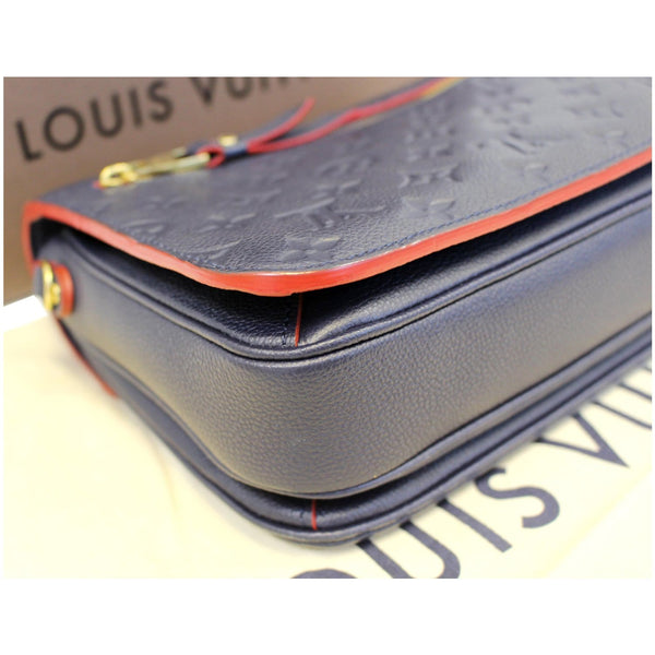 LOUIS VUITTON Metis Pochette Empreinte Leather Crossbody Bag Blue-US