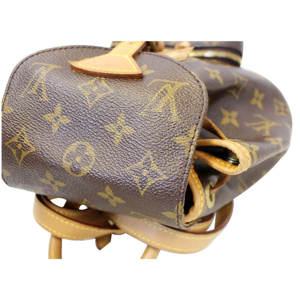 LOUIS VUITTON Mini Montsouris Monogram Canvas Backpack Bag-US