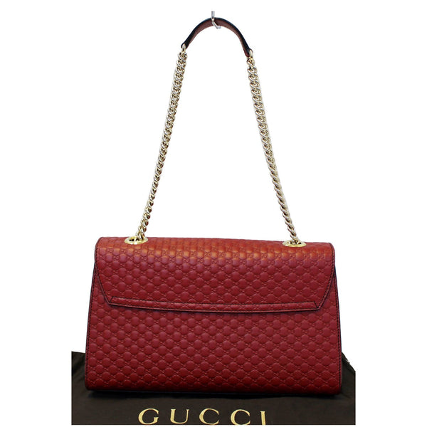 Gucci Shoulder Bag Micro Emily GG Guccissima Leather - strap