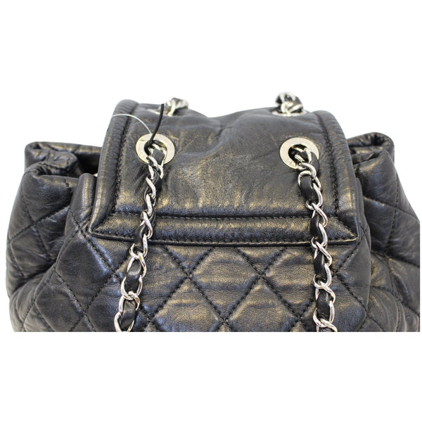 CHANEL Beijing 2 in 1 Black Quilted Leather Backpack Bag-US