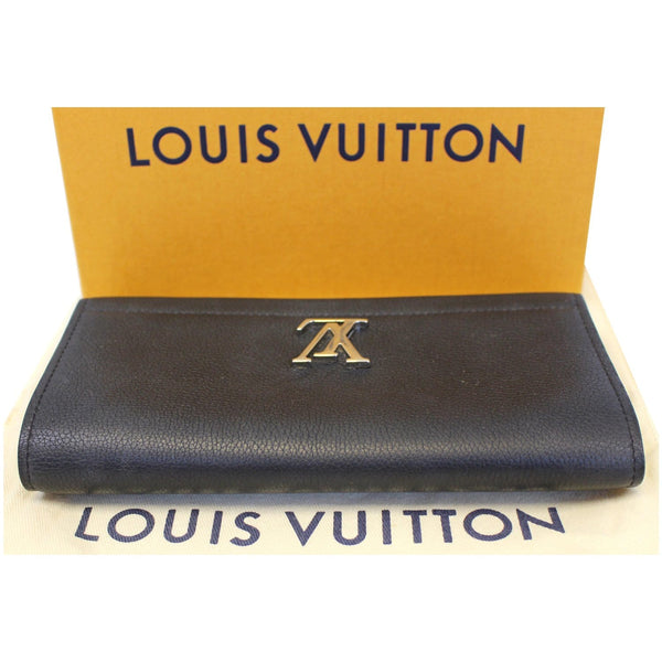 lv Lockme II Calfskin Leather wallet - bottom view