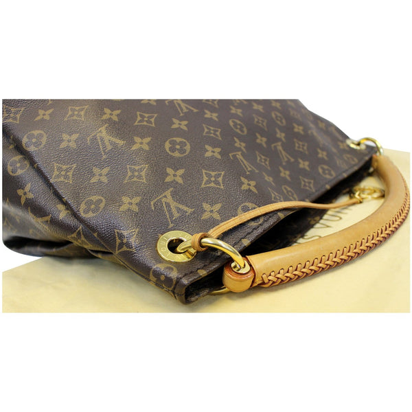 LOUIS VUITTON Artsy MM Monogram Canvas Shoulder Bag Brown-US