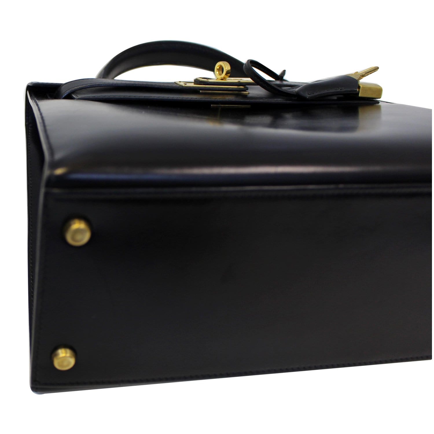 Hermès Kelly 25 Brick Box Leather Bag