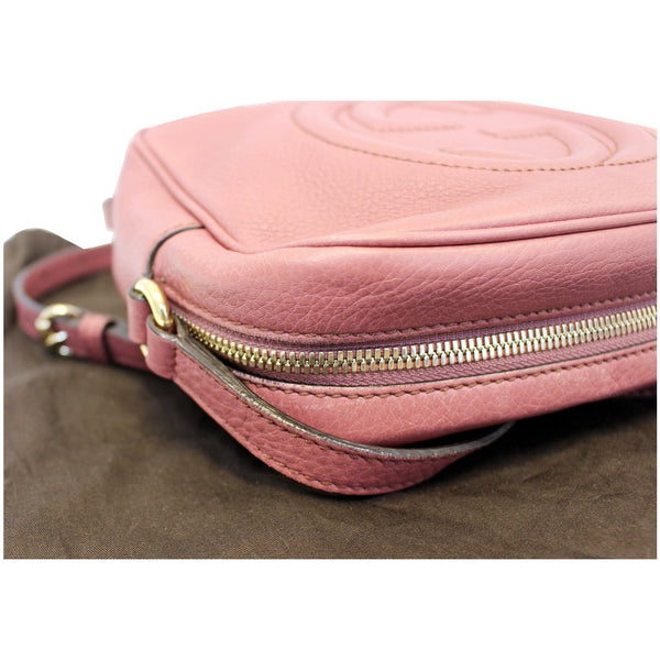 GUCCI Soho Disco Pebbled Leather Small Crossbody Bag 308364-US