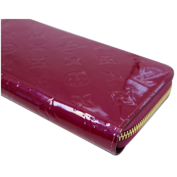 LOUIS VUITTON Monogram Vernis Zippy Wallet Amarante-US