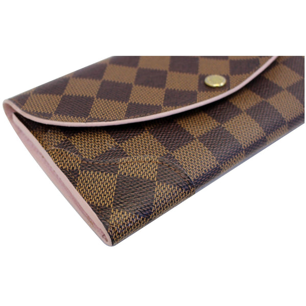 Louis Vuitton Caissa Damier Ebene Wallet - 100% pure leather 