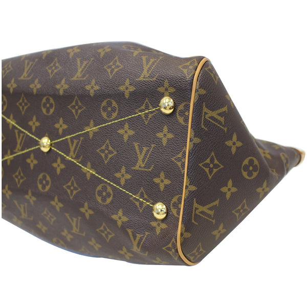 LOUIS VUITTON Tivoli GM Monogram Canvas Brown Shoulder Bag Brown