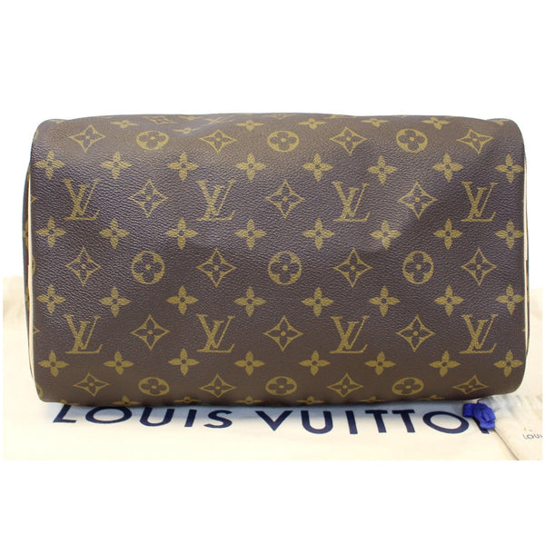 LOUIS VUITTON Speedy 30 Monogram Canvas Satchel Handbag Brown-US