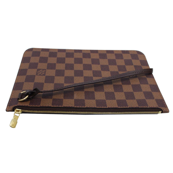Louis Vuitton Pochette Wristlet Neverfull MM Pouch with strap