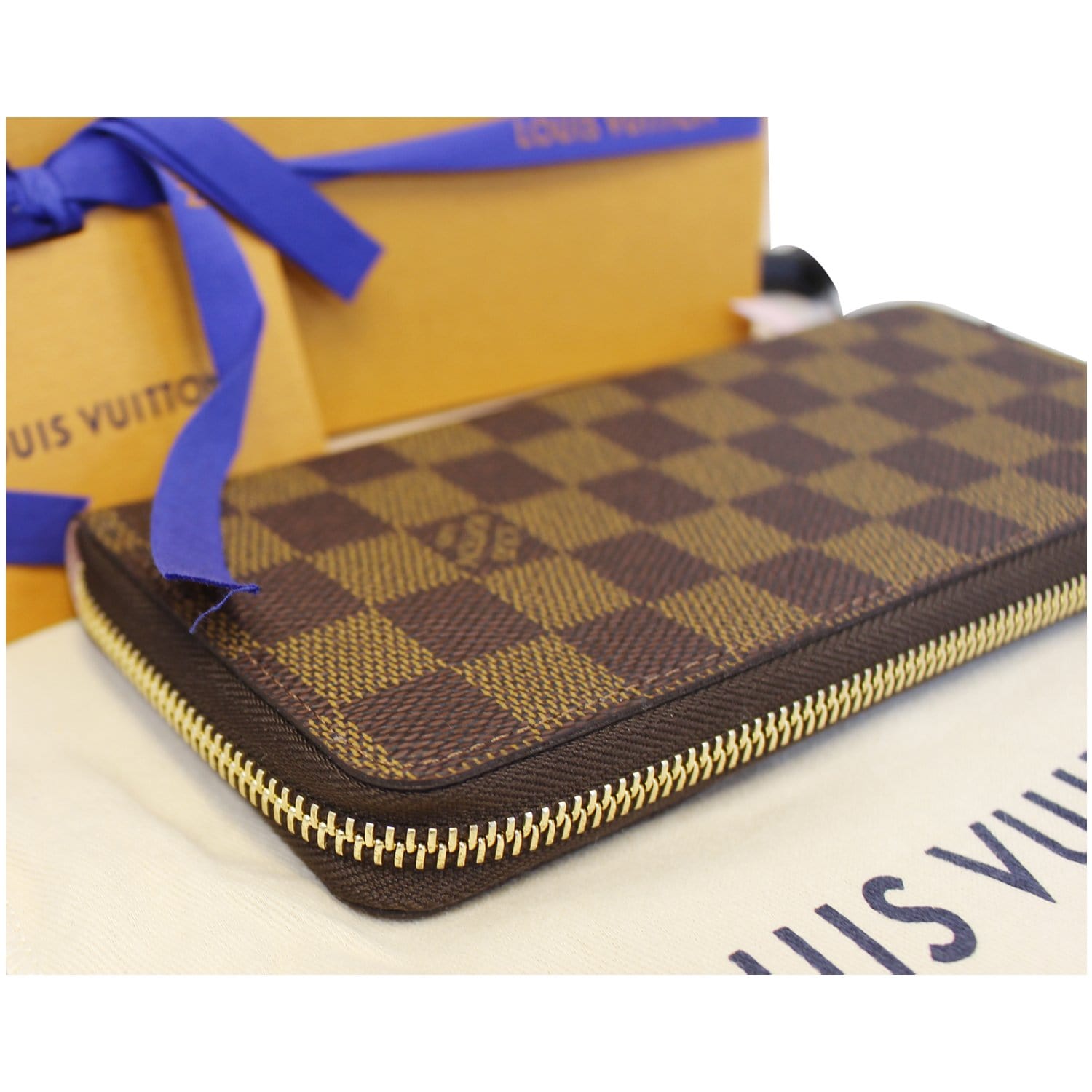 Louis Vuitton Damier Ebene Clemence Wallet (SHF-Qb1yII) – LuxeDH