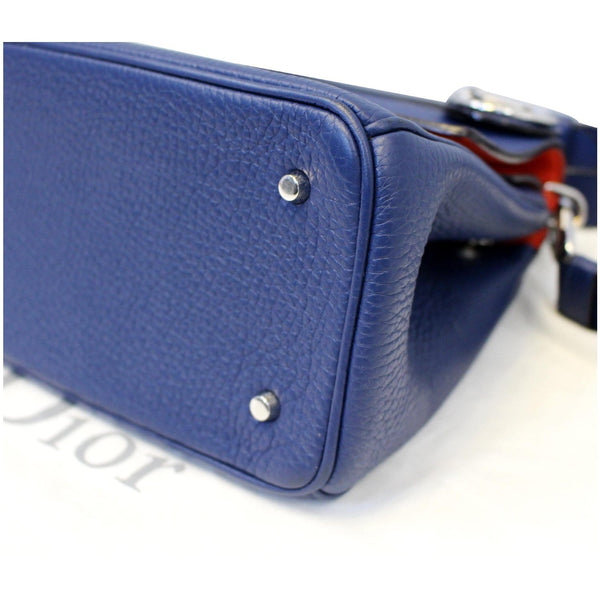 used Christian Dior Be Dior Small Bullcalf Flap Bag Blue 