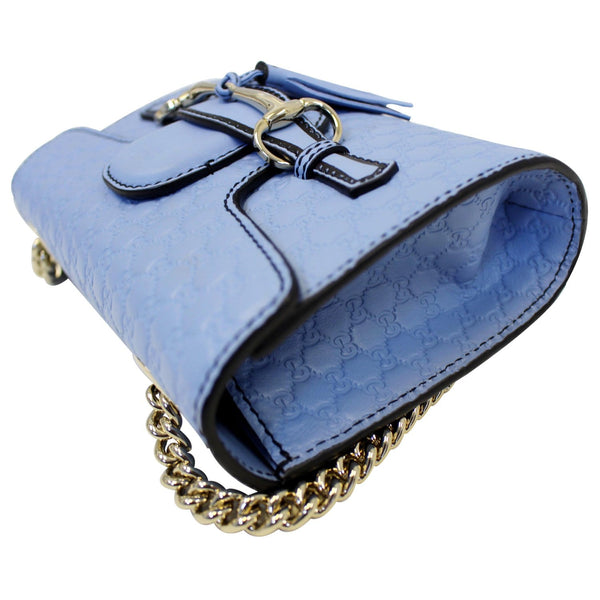 Gucci Shoulder Bag Emily Mini Microguccissima - corner