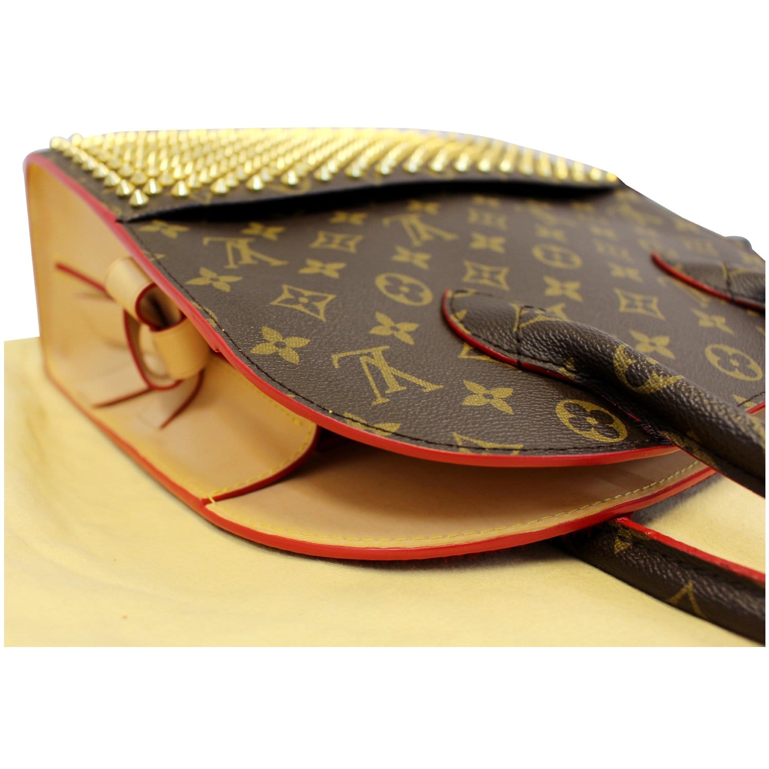 LOUIS VUITTON Monogram Christian Louboutin Iconoclast Hand Bag Limited  Editions