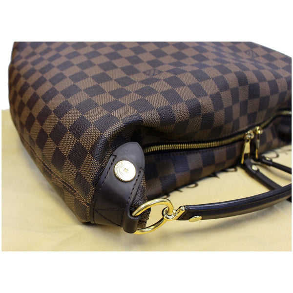 LOUIS VUITTON Duomo Hobo Damier Ebene Shoulder Bag Brown-US
