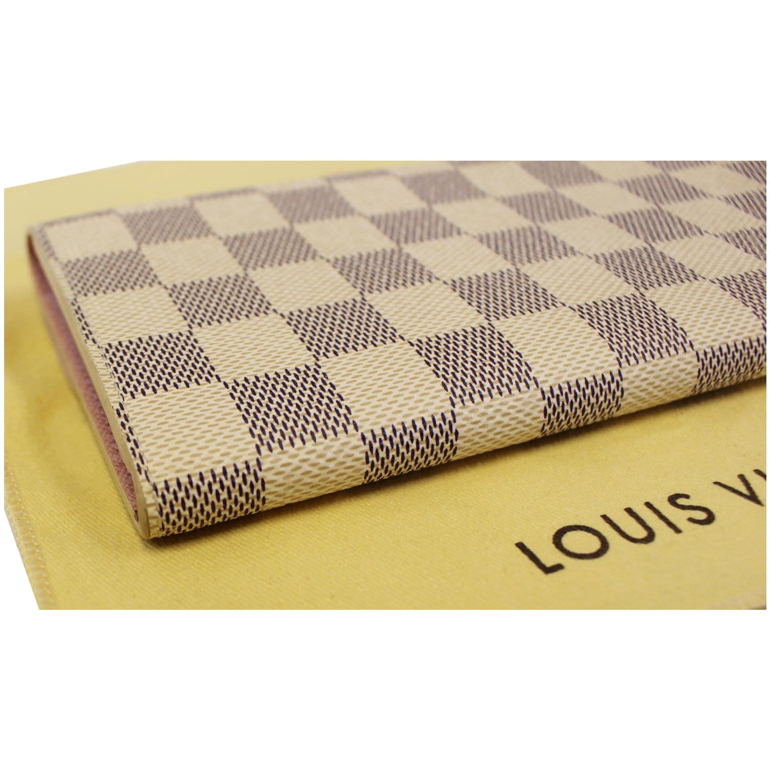 Louis Vuitton wallets Damier beige Damier canvas Authentic T18981
