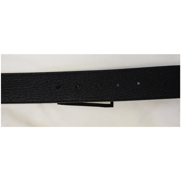 Gucci Double G Buckle Leather Belt Black Size 37 - leather strap