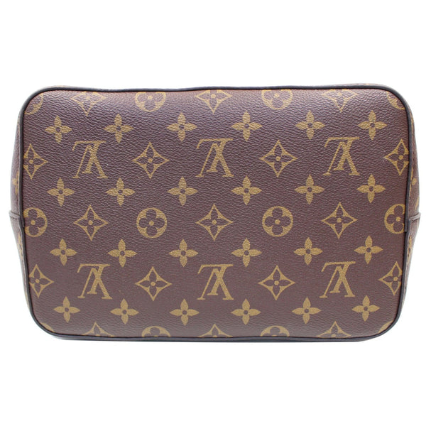 LOUIS VUITTON Neonoe Monogram Canvas Shoulder Bag Black