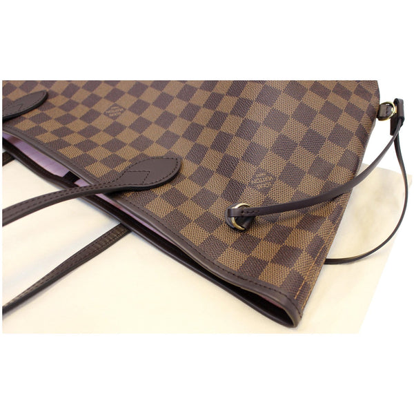Louis Vuitton Neverfull MM Damier Ebene Tote Bag - corner