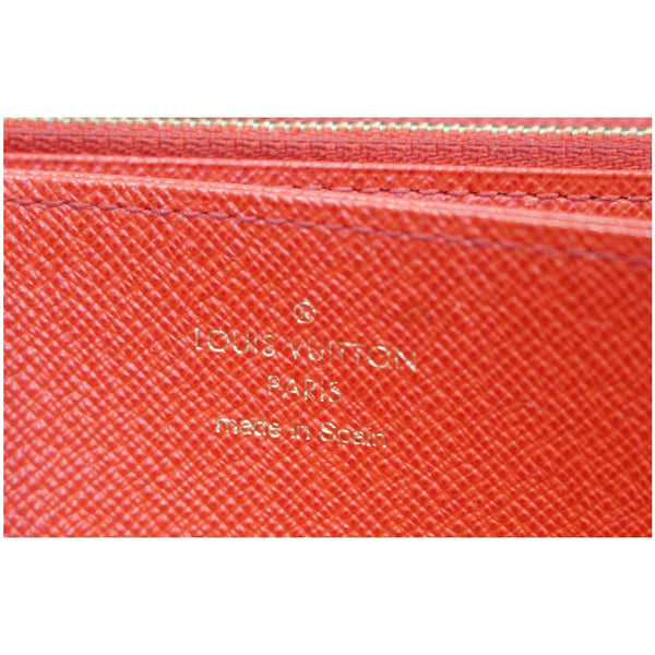 Louis Vuitton Monogram Zippy Canvas Long Wallet logo 