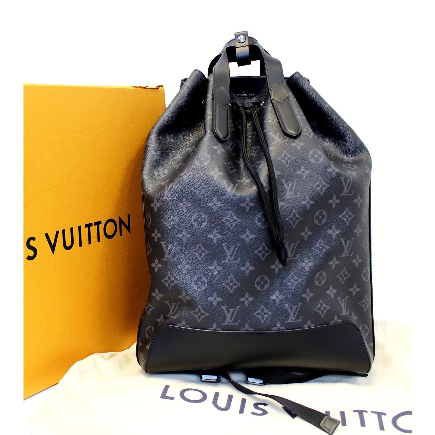 Louis Vuitton Monogram Eclipse Backpack Bag Charm 492178