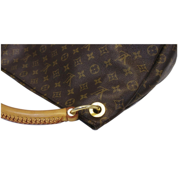 Louis Vuitton Artsy MM - Lv Monogram Canvas Hobo Bag - corner